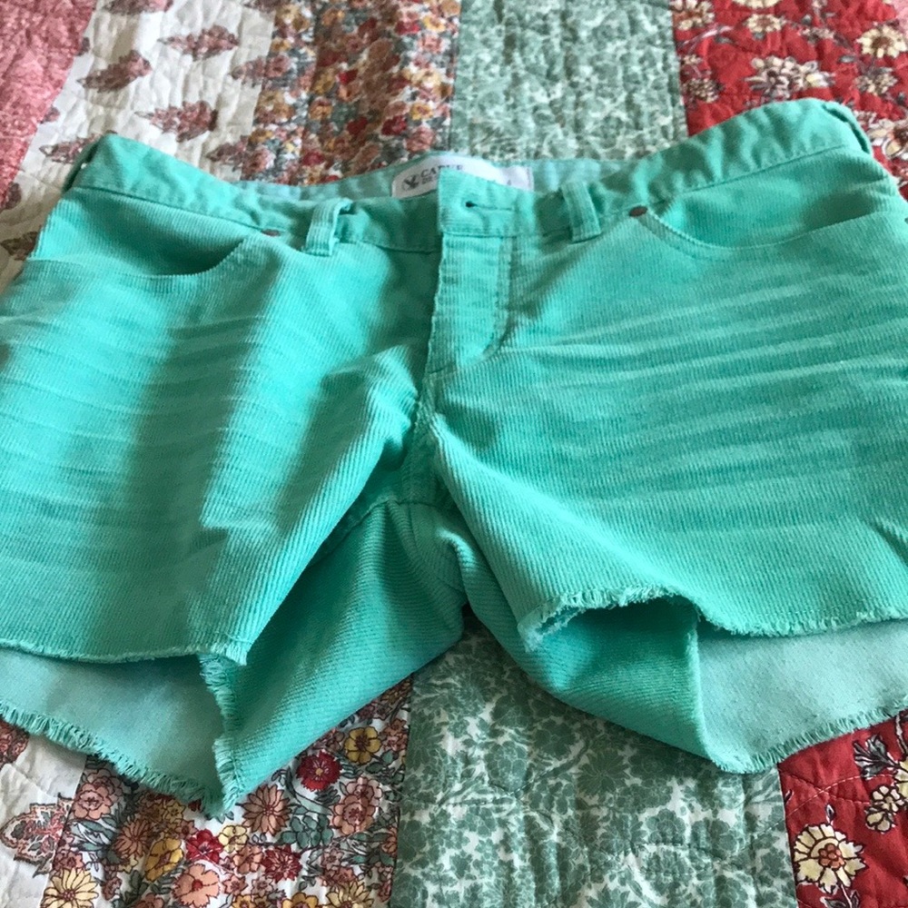 Carve Design corduroy cutoff shorts!